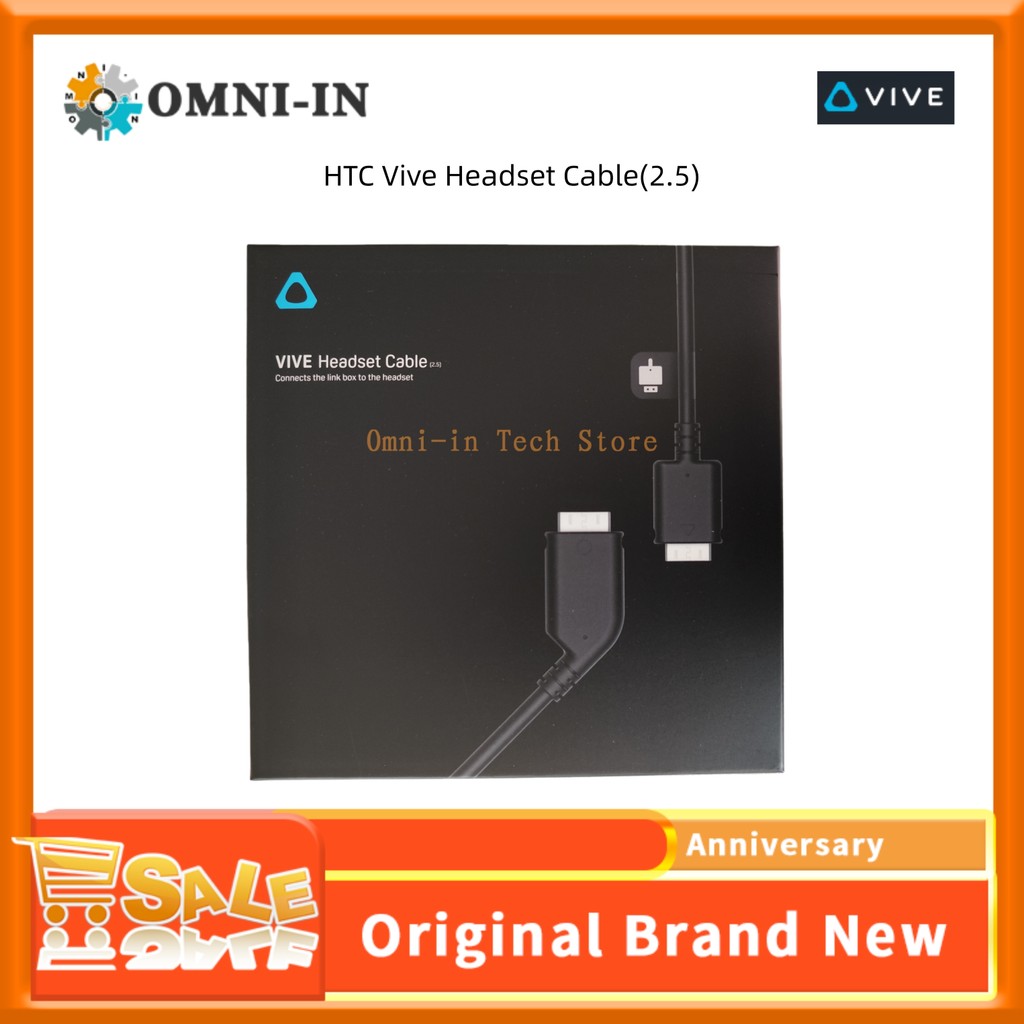 HTC Vive Headset Cable (2.5) Connects The Link Box to The Headset Compatible with VIVE Pro & VIVE
