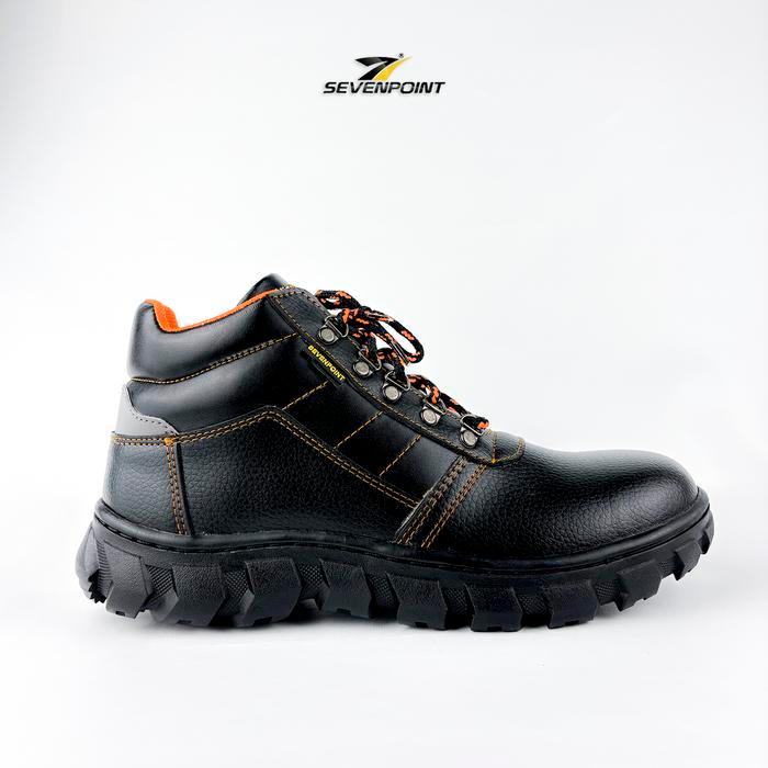 Sepatu Safety Pria Wanita Original Sevenpoint Model Boots Toe Cup Sepatu Safety boots Pria Wanita