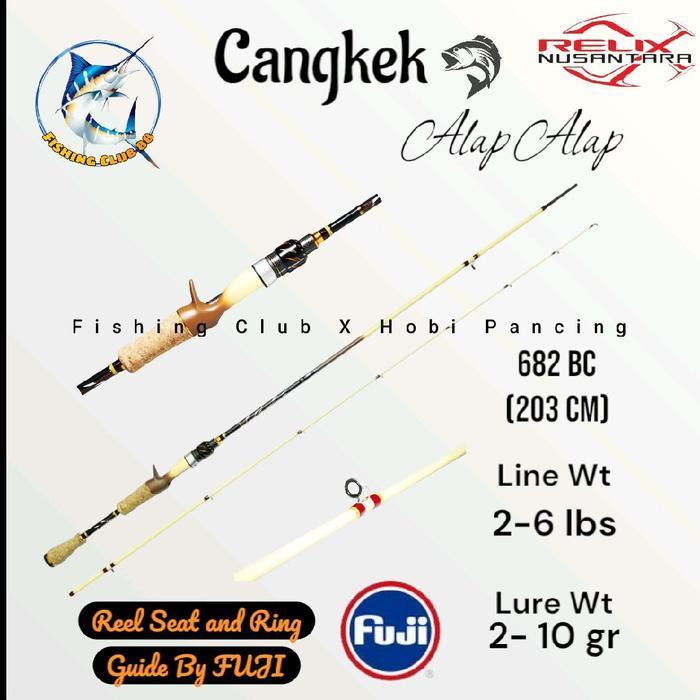Ready Joran Casting UL Cangkek Alap Alap 632 SP 682 SP 682 BC By Relix Nusantara. Joran BC Bait