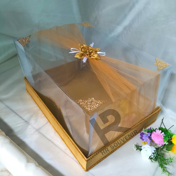 Kotak Box Hantaran Seserahan Pernikahan Klambu Full Mika Hampers Cewek Hidden Souvenir Mura Tas