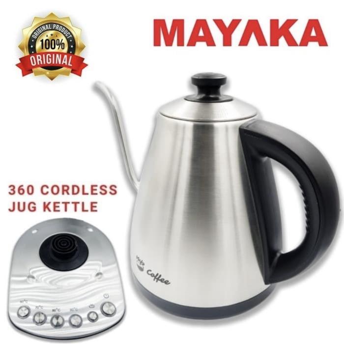 Kettle Listrik Leher Angsa Electric Kettle Gooseneck Mayaka KEV-4017