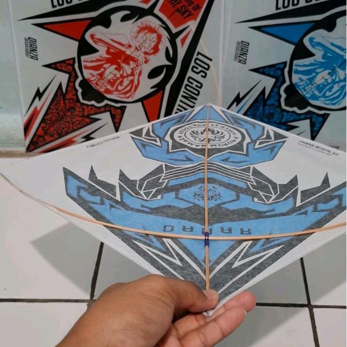 layangan Sukhoi bambu petung lilit spesial turnamen