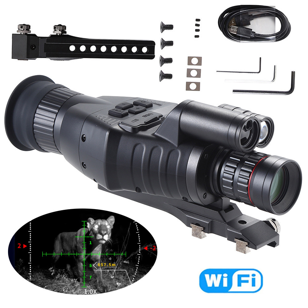 Best Seller Henbaker CY900 Digital Tactical Telescope Night Vision Scope Monoculars for Hunting Buil