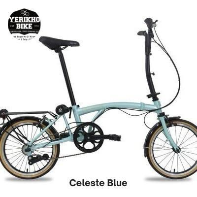 Sepeda Lipat Tiga Folding Bike Trifold 16 Pro Action Parrot 5 Speed