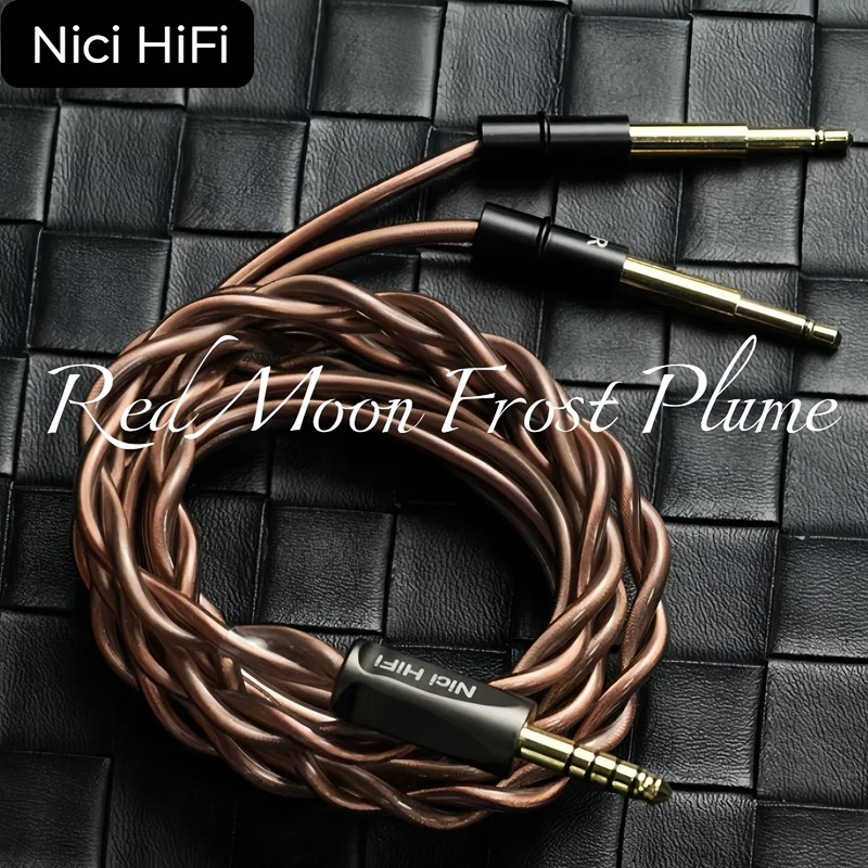 N1c1 H1f1-20 2-conductor Headphone Cable for Meze 99 Classic/99 Noir/99 Neo/109 Pro/Liric XLR 4.4mm