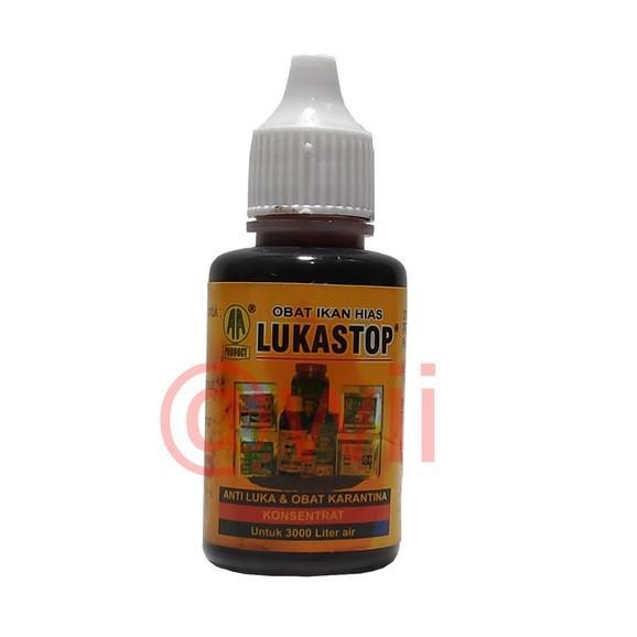 LUKA STOP LUKASTOP 30ml Obat Luka Jamur Cair ikan Hias koi