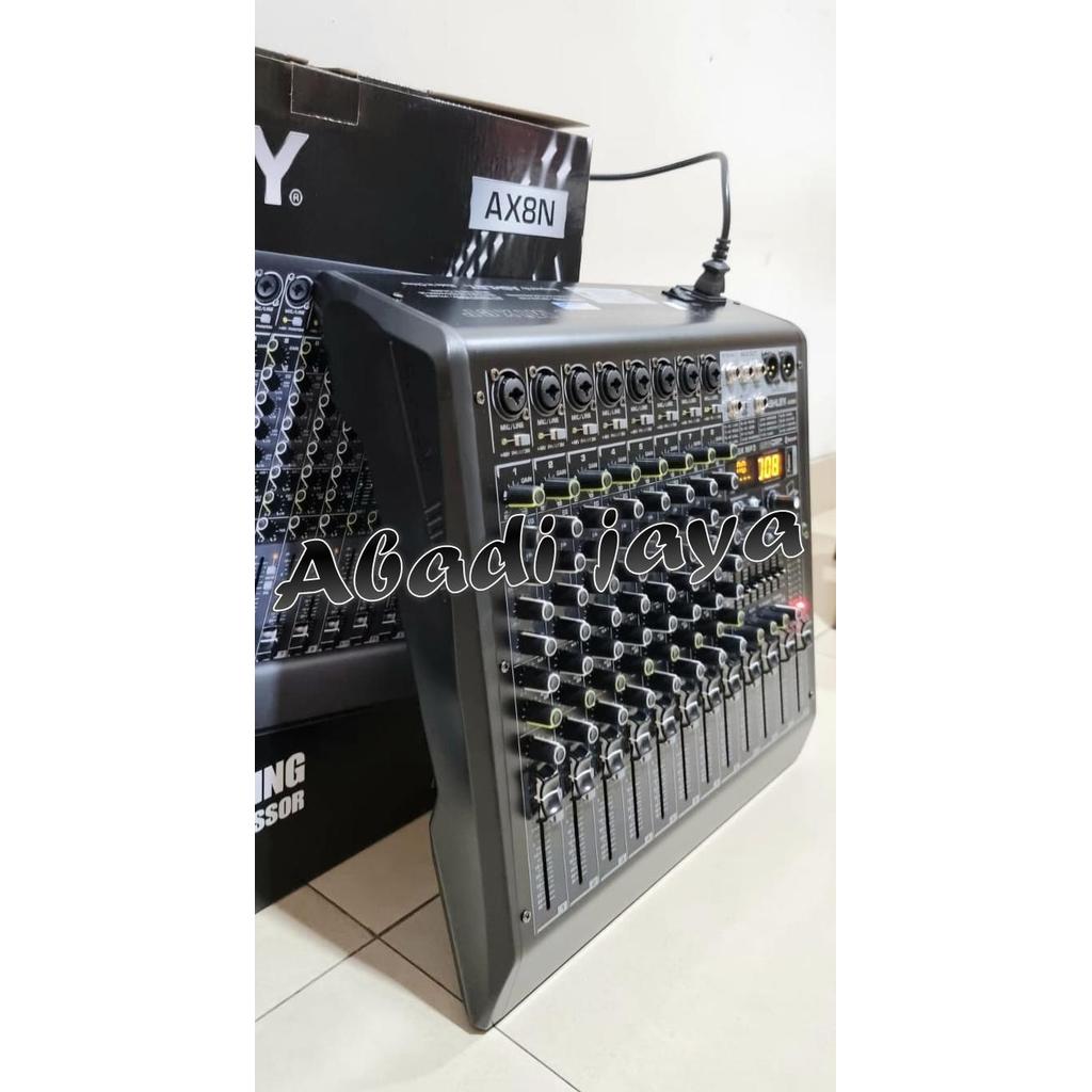 Mixer Audio Ashley Ax8N 8 Channel Original Product Ashley Pasti Promo