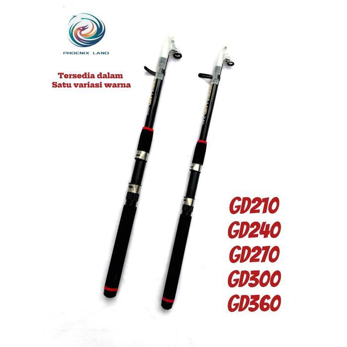 Phoenix Land Rodan Gigi Antena Gd210-300-360 Phoenix Land Joran Antena Untuk Ikan Ukuran Besar
