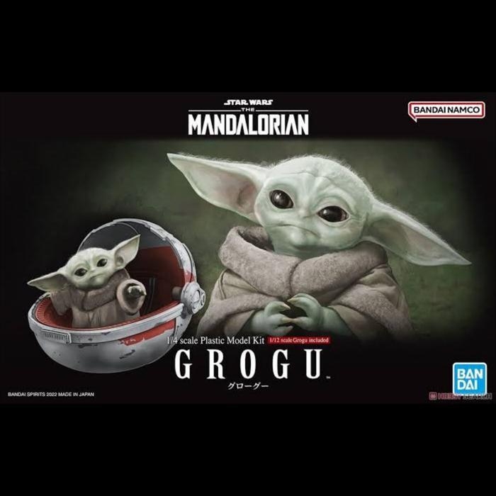 Bandai Star wars 1/12 & 1/4 Grogu The Mandalorian baby Yoda