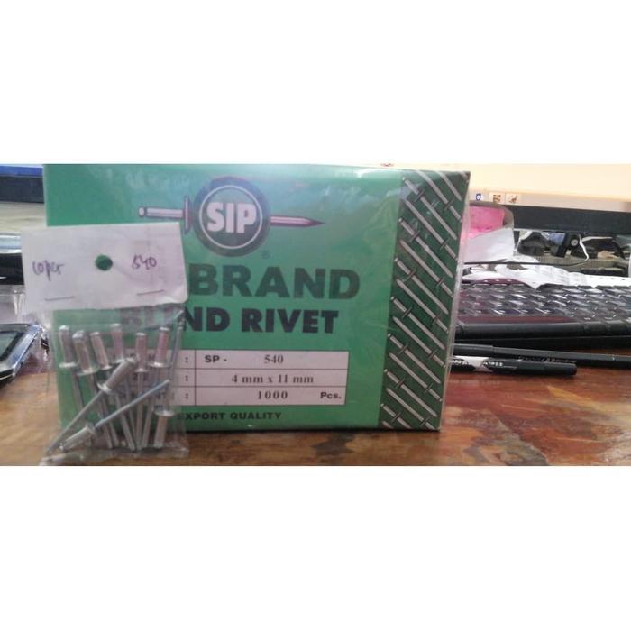 PAKU RIVET 540 4 MM X 11 MM 1 PAK 1000 PCS MURAH