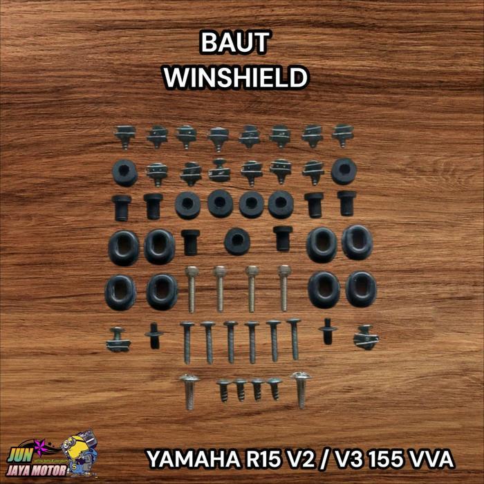 BAUT FULLSET BODY WINSHIELD YAMAHA R15 V2 V3 READY
