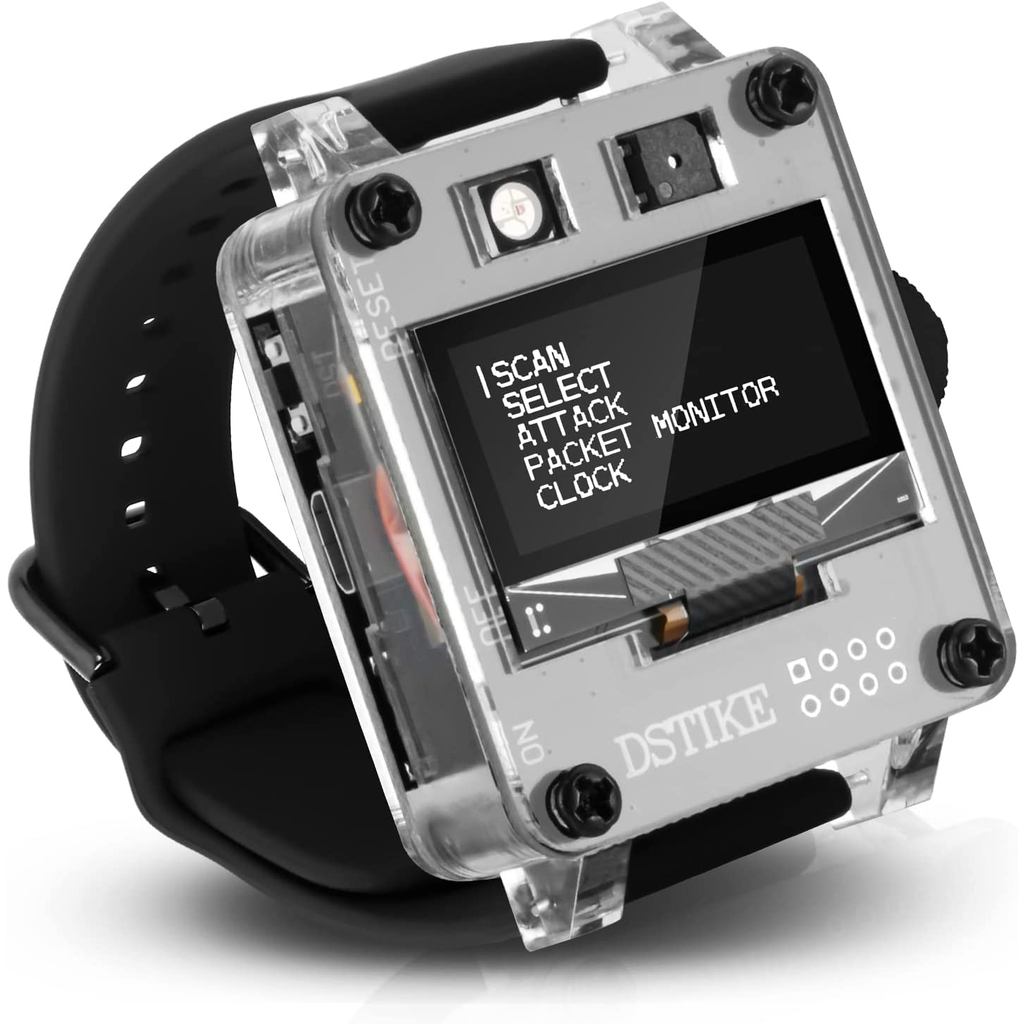 2023 Upgraded AURSINC WiFi Deauther Watch SE ESP8266 Programmable Development Board | RTC & Deauth D