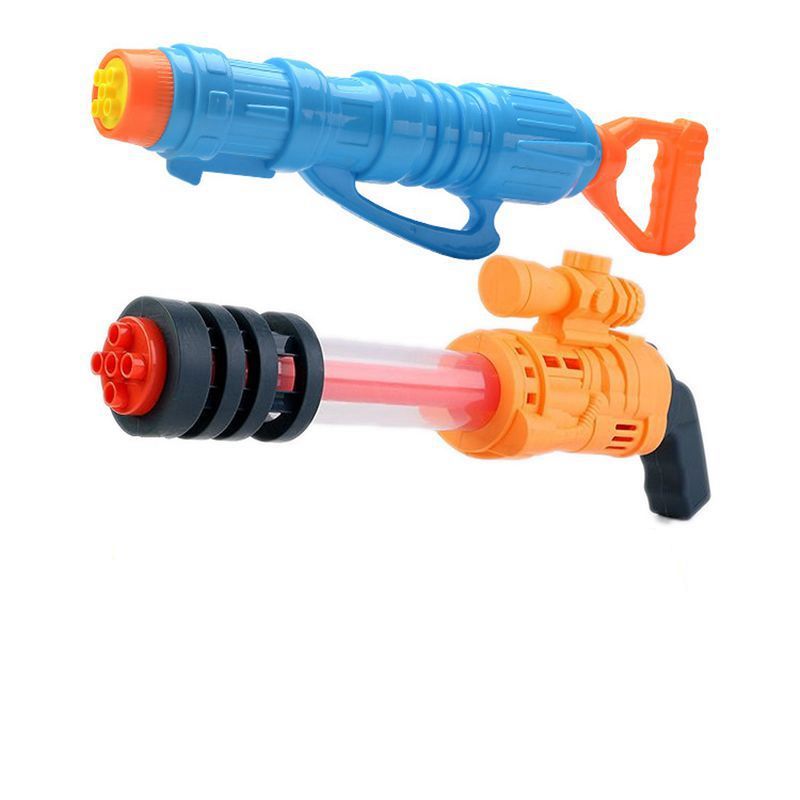 Children's Toy Water Gun Gatling Double Pipe Water Gun Drift Pull-out