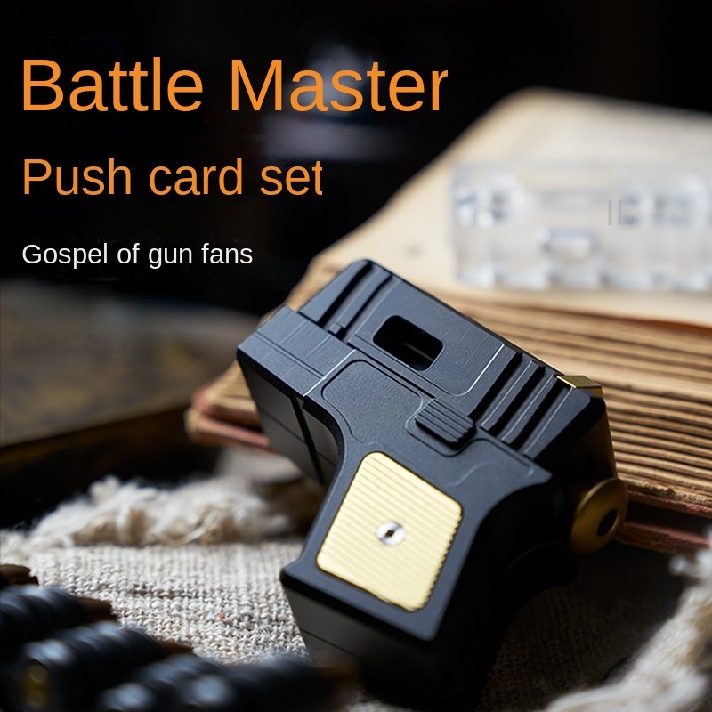 EDC Crafts Factory Battle Master Metal Egg Push Card Pop Coin Tide