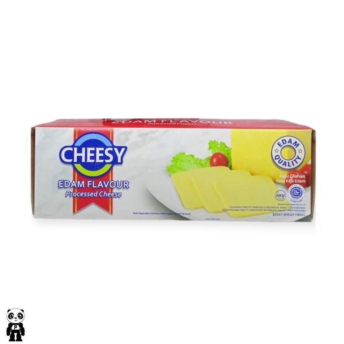 Cheesy Keju Edam 2 Kg Keju Parut Kastengel Edam Cheese