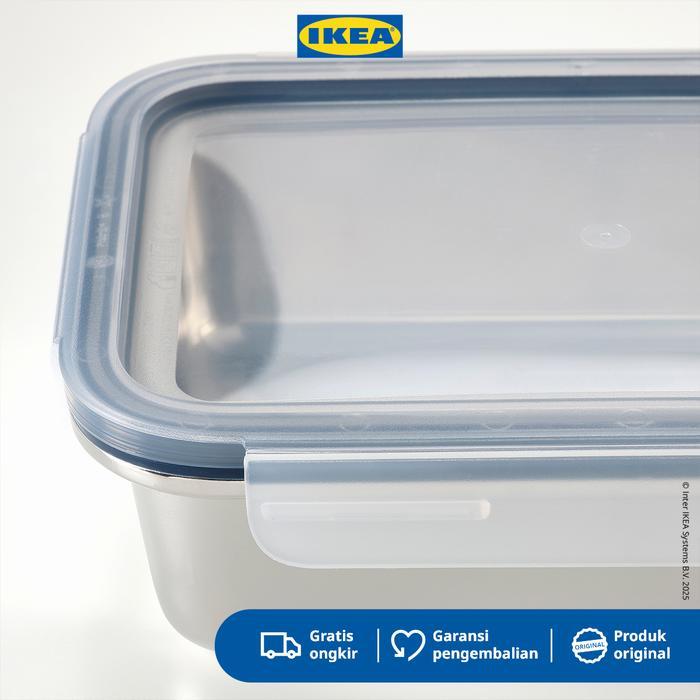 IKEA 365+ Tutup Tempat Makan Persegi Panjang Plastik