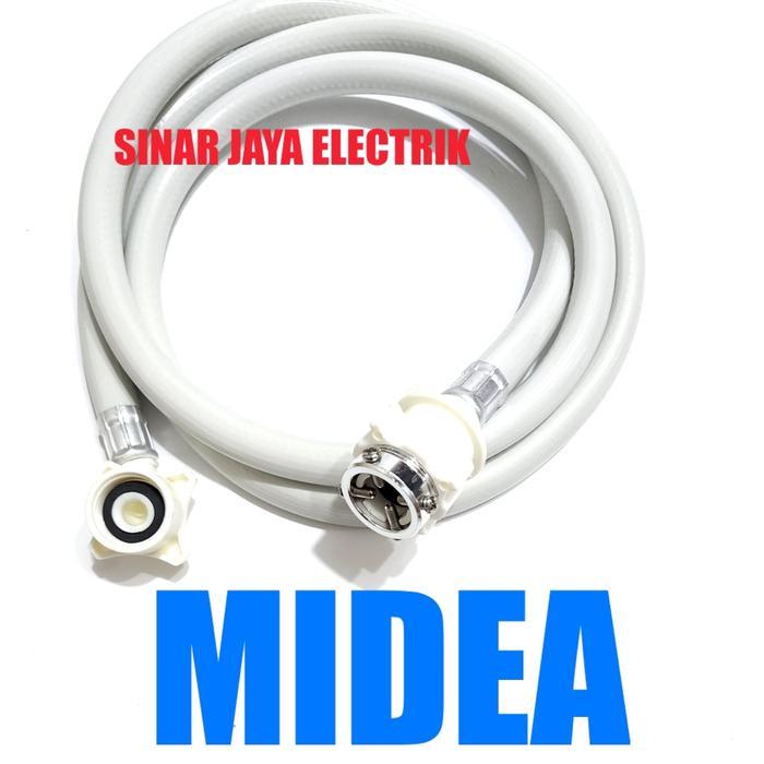 SELANG WATER INLET MESIN CUCI MIDEA 1 TABUNG ASLI