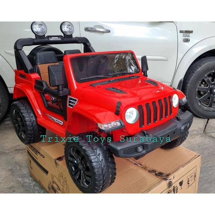 JEEP RUBICON 4WD YUKITA 938  Mainan Anak Mobil Aki