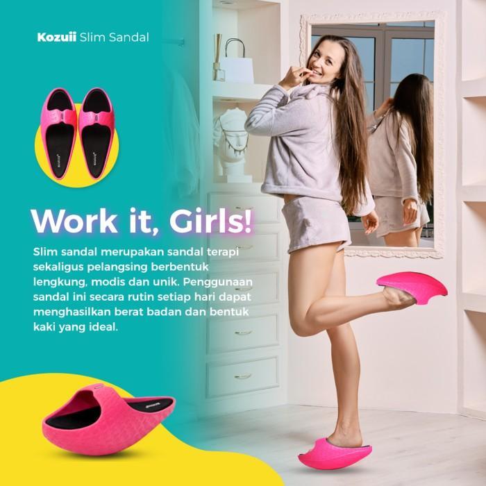Sandal Terapi Pelangsing Kozuii Slim Sandal Kesehatan Healthy Shoes #Gratisongkir