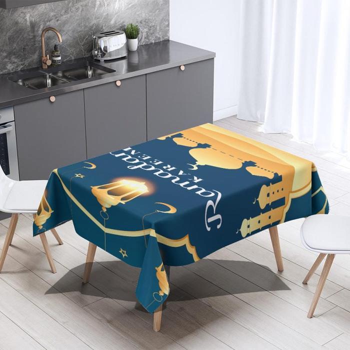 Taplak Meja Tamu Panjang 180Cm Table Runner Ramadan Taplak Meja Makan Original