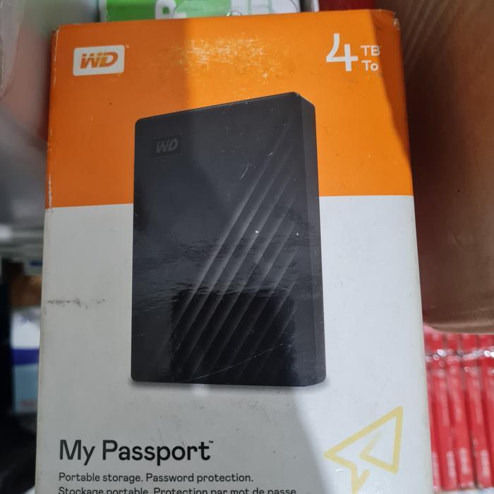 Hardisk Eksternal WD 4TB my passport