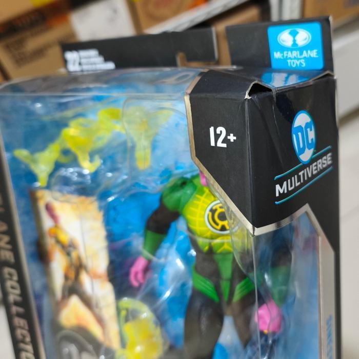 HOT SALE MCFARLANE TOYS DC MULTIVERSE COLLECTOR EDITION SINESTRO PLATINUM EDITION GREEN LANTERN