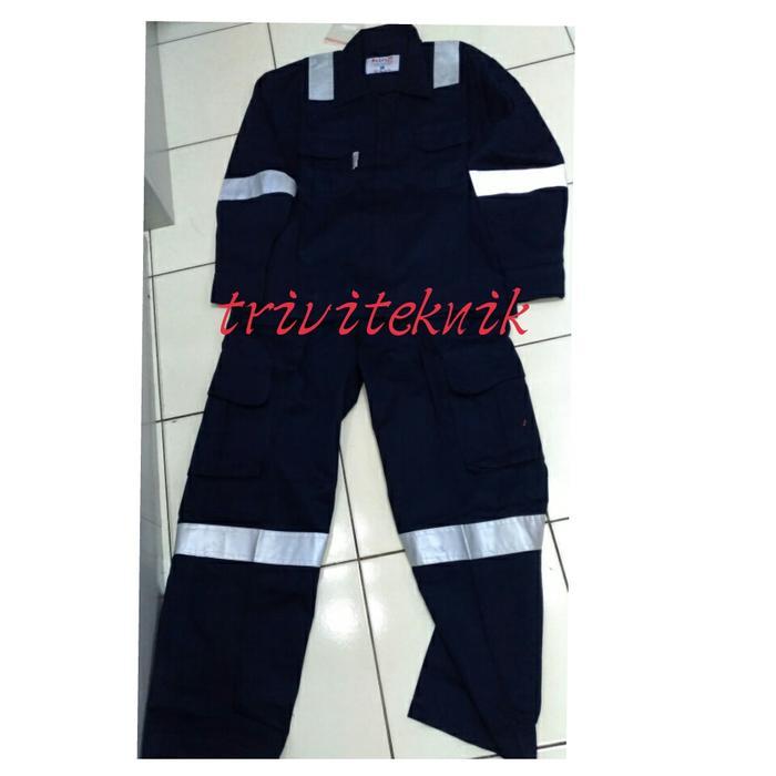 seragam kerja wearpack coverall cotton ori 100% Scotlight 3M.