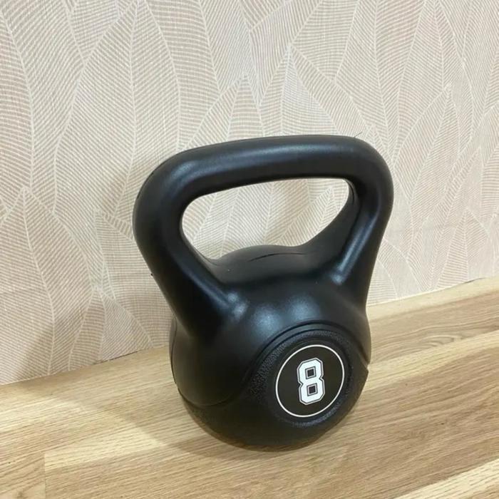 Kettlebell Dumbel 8 Kg / Dumbell 8 Kg / Barbel 8Kg / Dumbell 8Kg Weight Lifting Barbel Dumbel Kettle