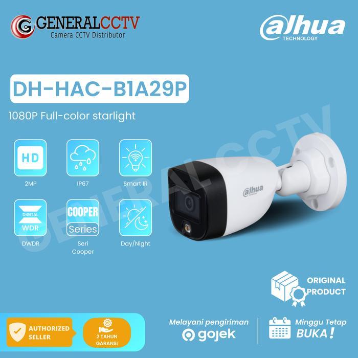 DAHUA FULL COLOR 2MP B1A29P CAMERA CCTV DAHUA FULL COLOR
