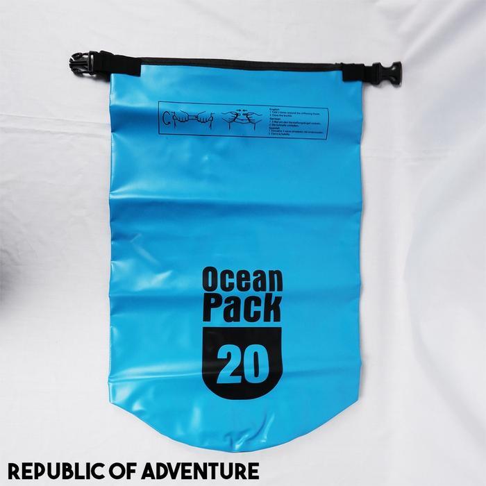 Dry Bag 20L Tas Waterproof Anti Air Tas Mancing Olahraga Tbk