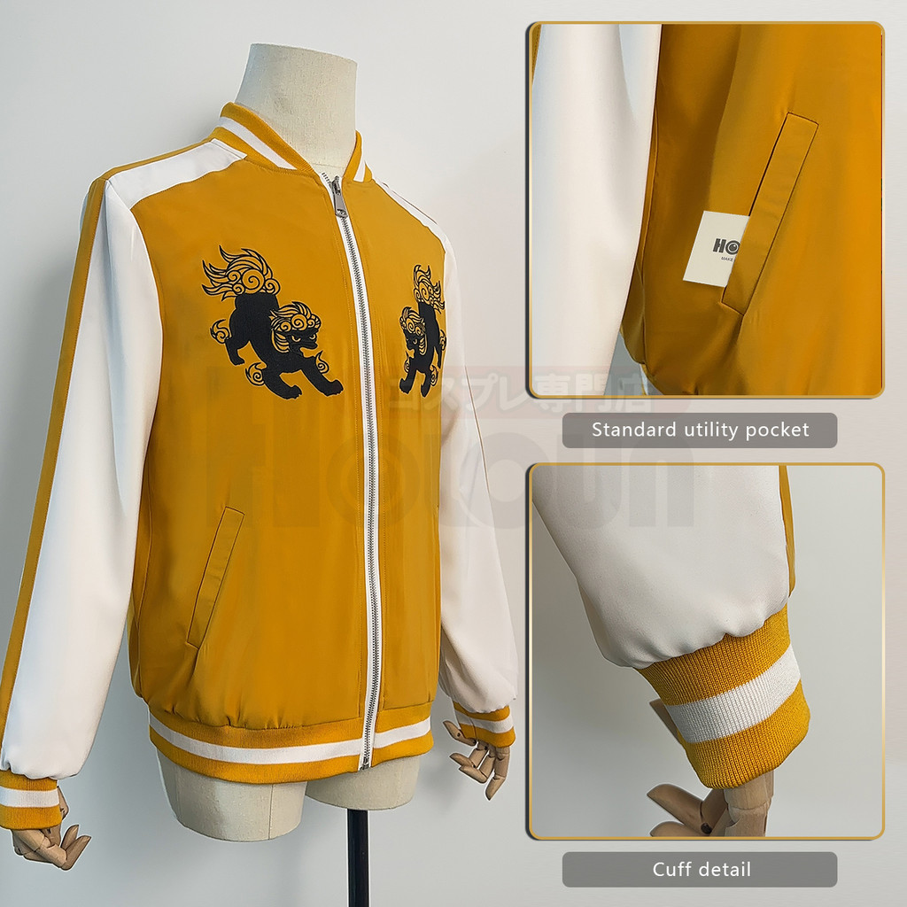 Holoun Wind Breaker Anime Tomiyama Choji Jo Togame Cosplay Costume Embroidery Lion Den College