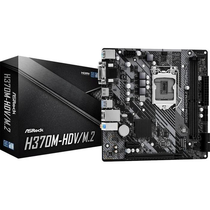 ASROCK H370M-HDV/M.2 LGA 1151 INTEL MOTHERBOARD H370M