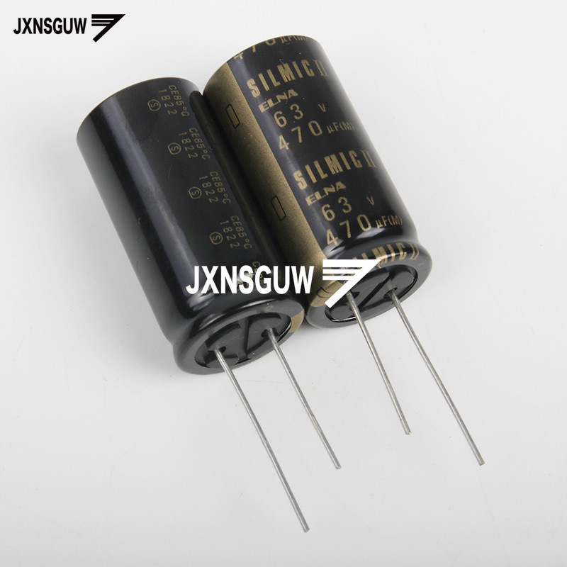 4PCS Original ELNA RFS SILMIC II 63V470UF 18X35.5MM 470uf/63v Silk fiber audio electrolytic
