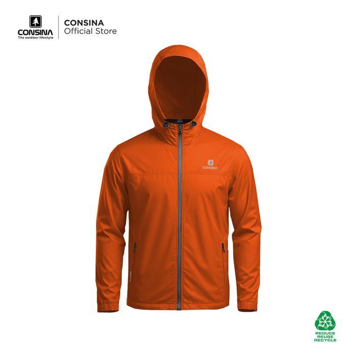 Consina Quick Start Jaket Super Light Outdoor Hiking Trail Run Sepeda Travel Packable