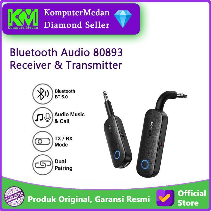 Ugreen Bluetooth Audio Receiver Transmitter Kabel Aux Mobil 80893