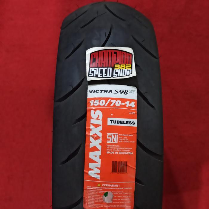 Ban Belakang Tubeless Maxxis Victra S98 St 150/70-14 Xmax Aerox 155