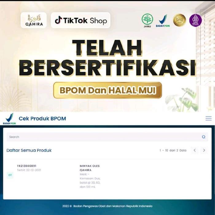 Qahira-Minyak Oles Qahira Bajakah Premium-Minyak Oles Multimanfaat-Bantu Kempeskan Benjolan Lipoma,