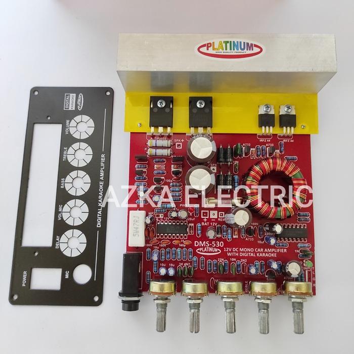 Kit Power Amplifier Speaker Aktif 12V Dc Dms 530 Terlaris