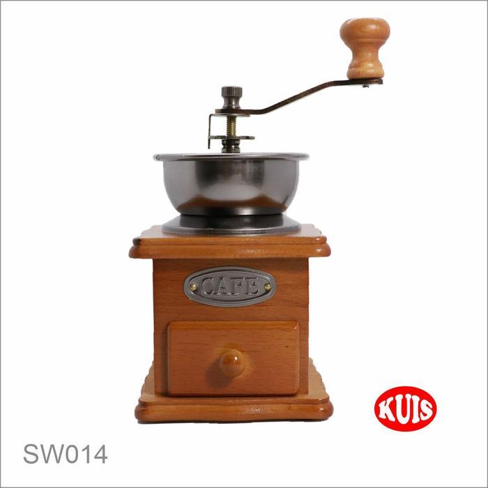 Muranee Kopi Grinder Kayu Klasik Manual Hand Grinder Terpercaya
