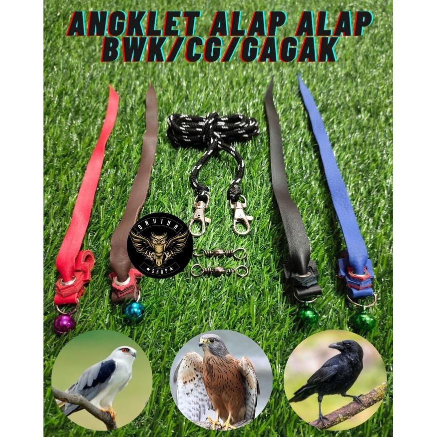 Angklet Alap Alap Cg/Bwk/Gagak Gaok Tali Kaki Burung Elang Terlaris
