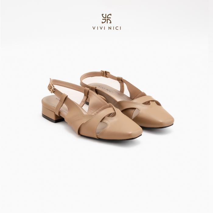 VIVI NICI - Annelise Sepatu Sandal Mules Hak 3 Cm