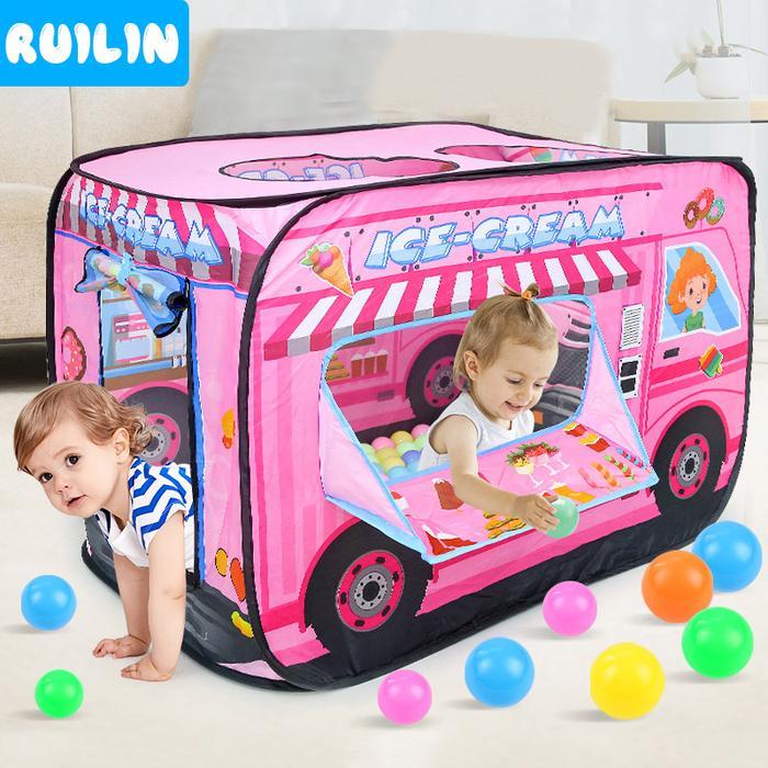 Consina - Ruilin Bermain Tenda Outdoor Indoor Tenda Mobil Anak Lipat Dengan Tas