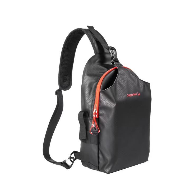 Tas Slempang Umpan Memancing Fishing Bag Lure Black
