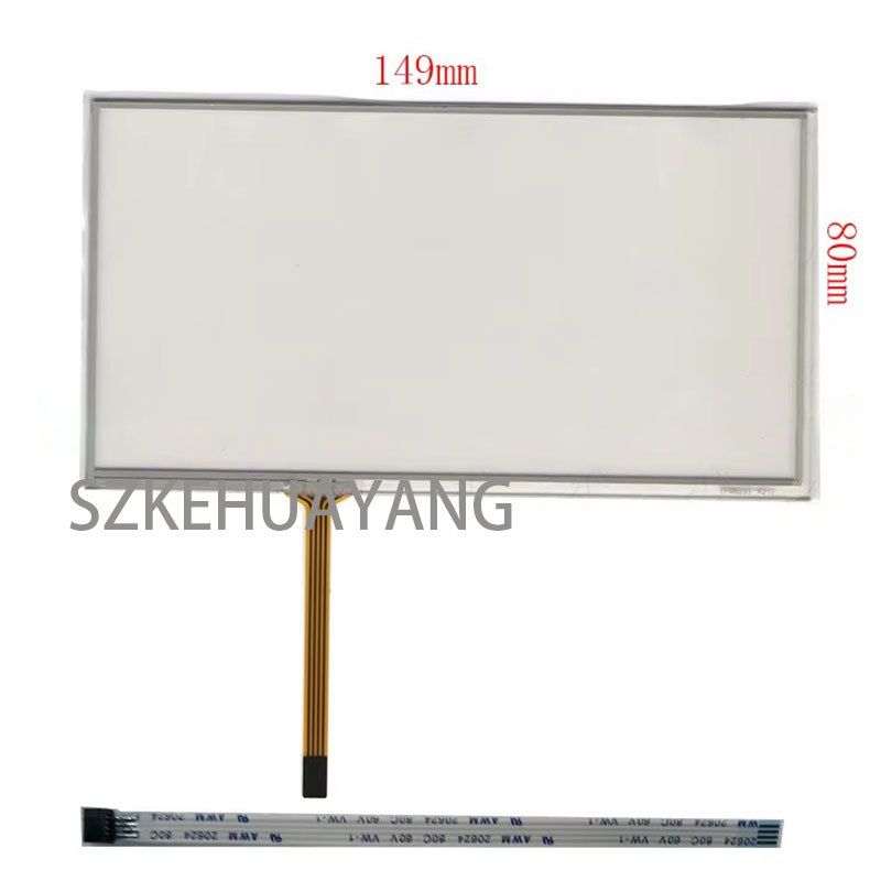 For JVC KW-V10 JVC KW-AV51 4 line For Car DVD touch screen AV71BT panelSensor glass
