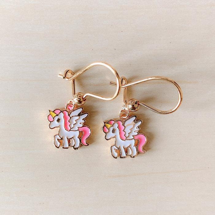 Anting / Giwang Anak Pegasus White Gold Xuping Redy Stok