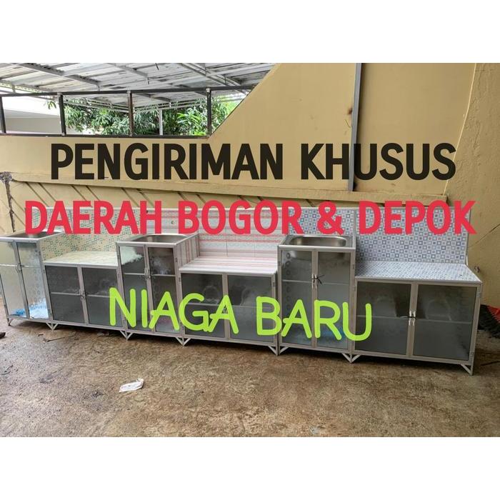 Rak Kompor Wastafel Rak cuci Piring Khusus Bogor DAN DEPOk BISA GRAB