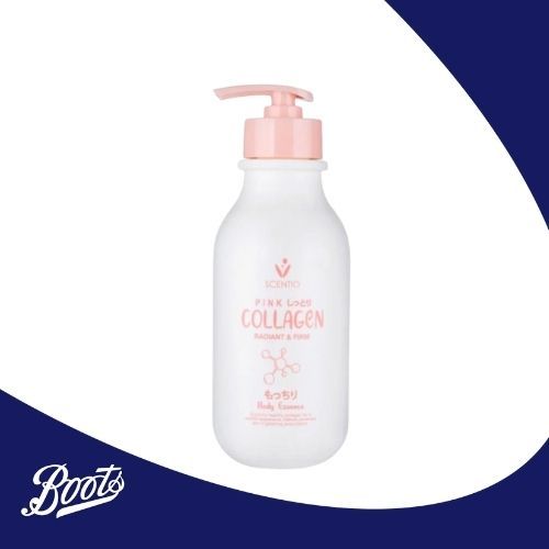 Scentio Pink Collagen Radiant & Firm Body Essence 350ml