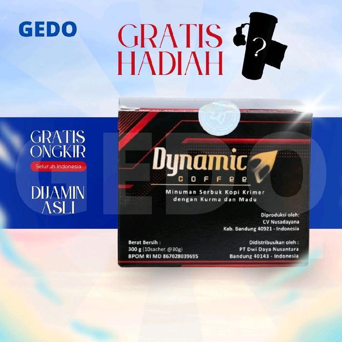 Kopi Dynamic Ginseng Original Kopi Stamina Pria Herbal