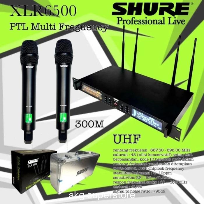 Mic wireless Shure XLR 6500