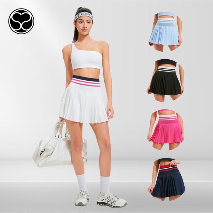 SecondShape - Club Classic Pleated Skirt Compression Band Rok Padel Tennis Golf Pickleball